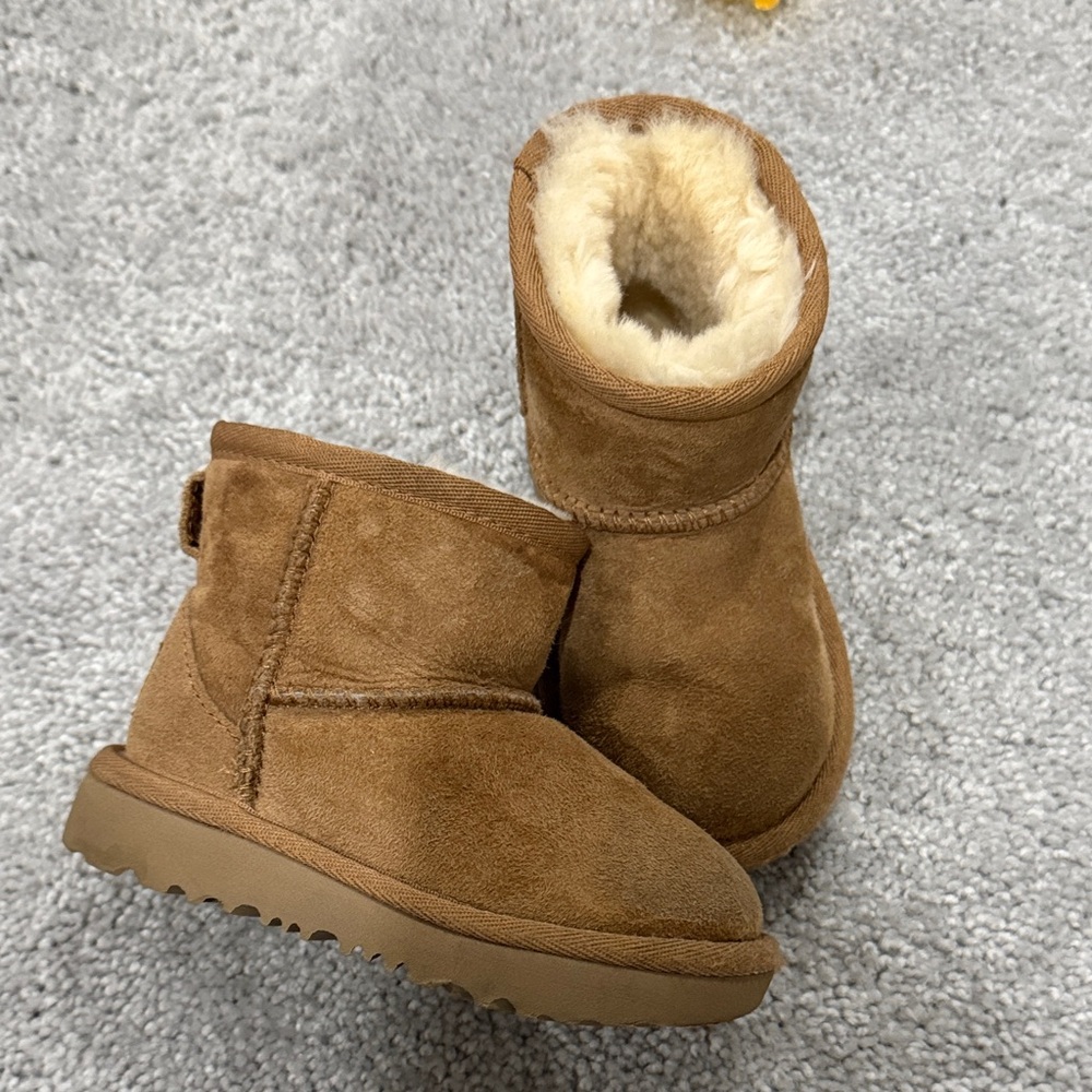 UGG Tan Shearling Boots